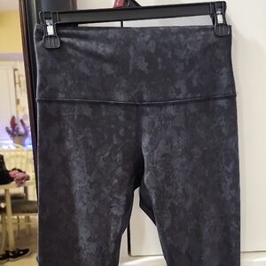 Black Snakeskin Print Lululemon Align Leggings